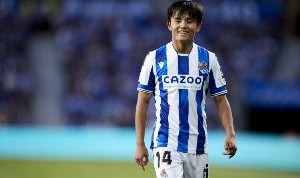 久保健英：望世界强队每年都到日本比赛 只出场20分钟向球迷致歉